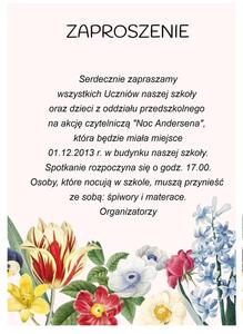 Zaproszenie