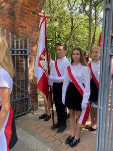 Poczet sztandarowy naszej szkoły