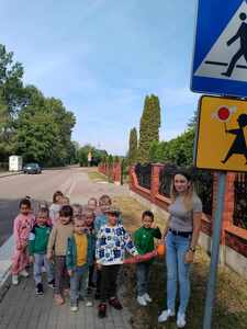 Wyjście przedszkolaków na najbliższe skrzyżowanie