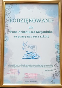 Podziękowanie