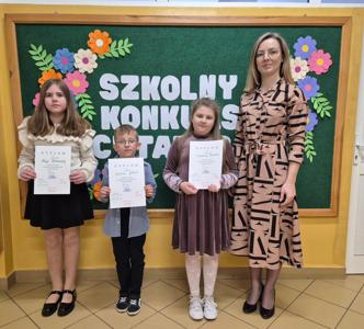 Laureaci Konkursu Recytatorskiego