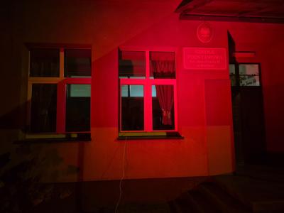 Nasza szkoła podświetlona na czerwono! 