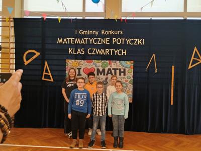 Sześciu reprezentantów Szkoły Podstawowej w Szówsku