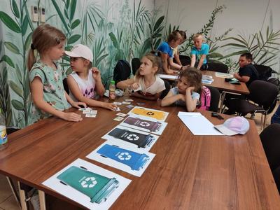 Uczniowie SP Leszno