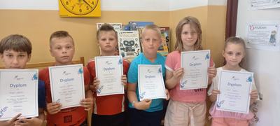 Uczniowie SP Leszno