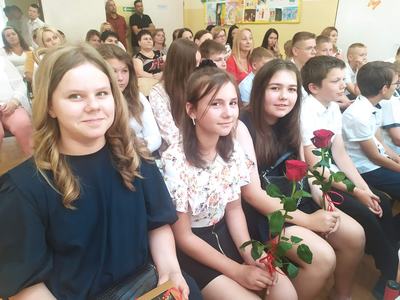 Uczniowie SP Leszno