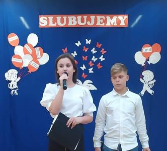 Uczniowie SP Leszno