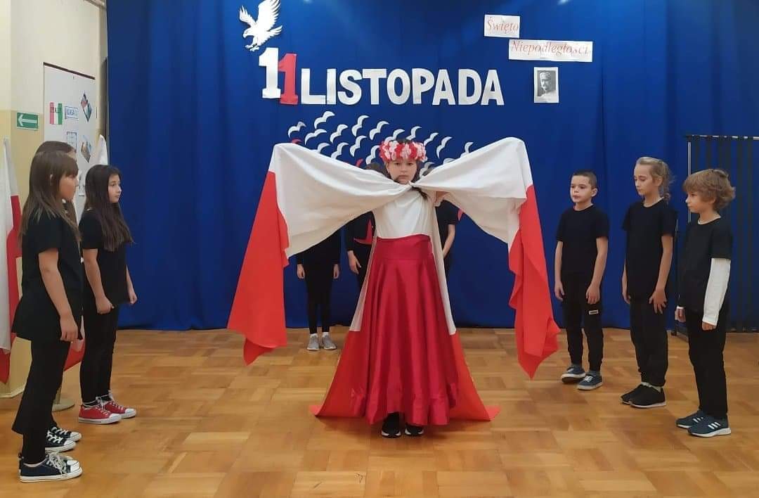 Uczniowie SP Leszno