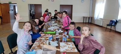 Uczniowie SP Leszno