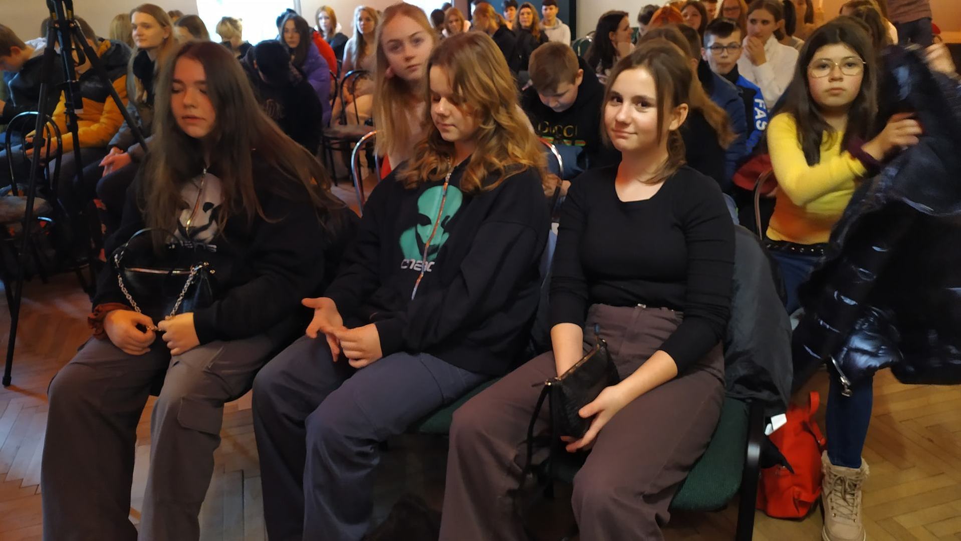 Uczniowie SP Leszno