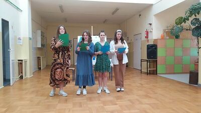 Uczniowie SP Leszno