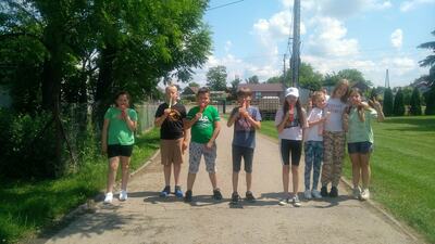 Uczniowie SP Leszno