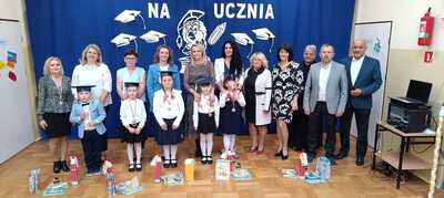 Uczniowie SP Leszno