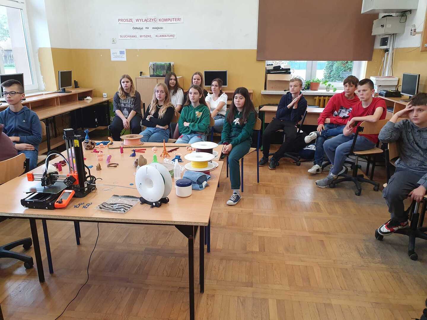 Uczniowie SP Leszno