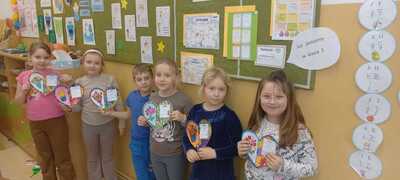 Uczniowie SP Leszno