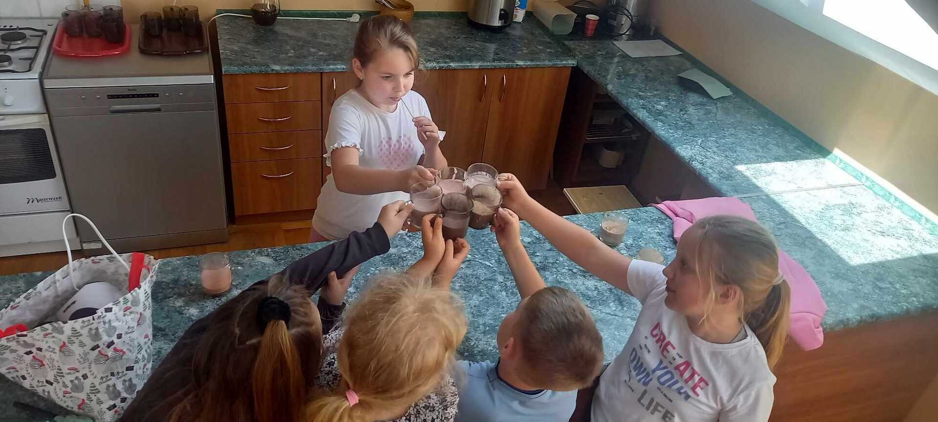Uczniowie SP Leszno
