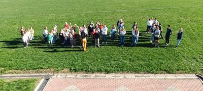 Uczniowie SP Leszno