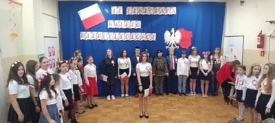 Uczniowie SP Leszno