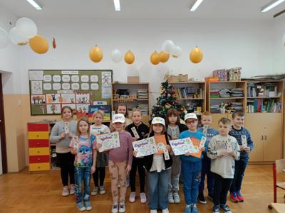 Uczniowie SP Leszno