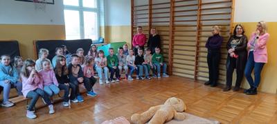 Uczniowie SP Leszno