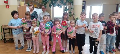 Uczniowie SP Leszno