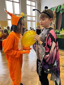 Leśny Bal Karnawałowy w klasach 1-3