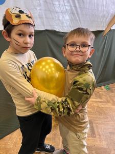 Leśny Bal Karnawałowy w klasach 1-3