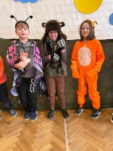 Leśny Bal Karnawałowy w klasach 1-3