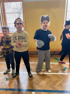 Leśny Bal Karnawałowy w klasach 1-3