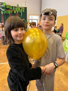 Leśny Bal Karnawałowy w klasach 1-3