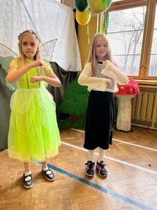 Leśny Bal Karnawałowy w klasach 1-3