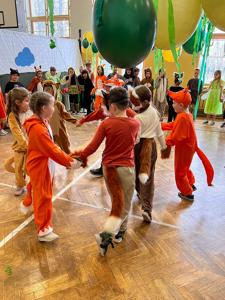 Leśny Bal Karnawałowy w klasach 1-3