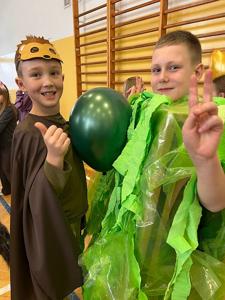 Leśny Bal Karnawałowy w klasach 1-3