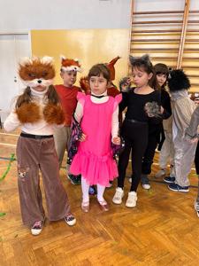 Leśny Bal Karnawałowy w klasach 1-3