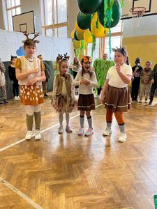 Leśny Bal Karnawałowy w klasach 1-3