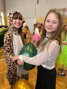 Leśny Bal Karnawałowy w klasach 1-3