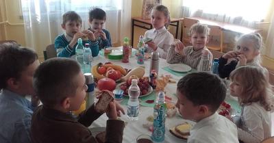 Wspólne śniadanie w kl. Ib