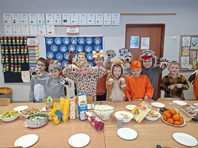 Leśny Bal Karnawałowy w klasach 1-3