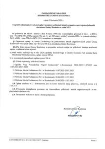 Półkolonie w 2025 r. na terenie Gminy Kozienice