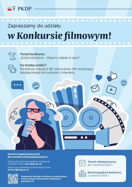 zapraszamy do udziału w konkursie filmowy