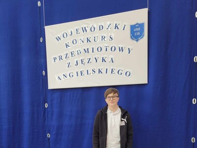 Uczeń  na sali 