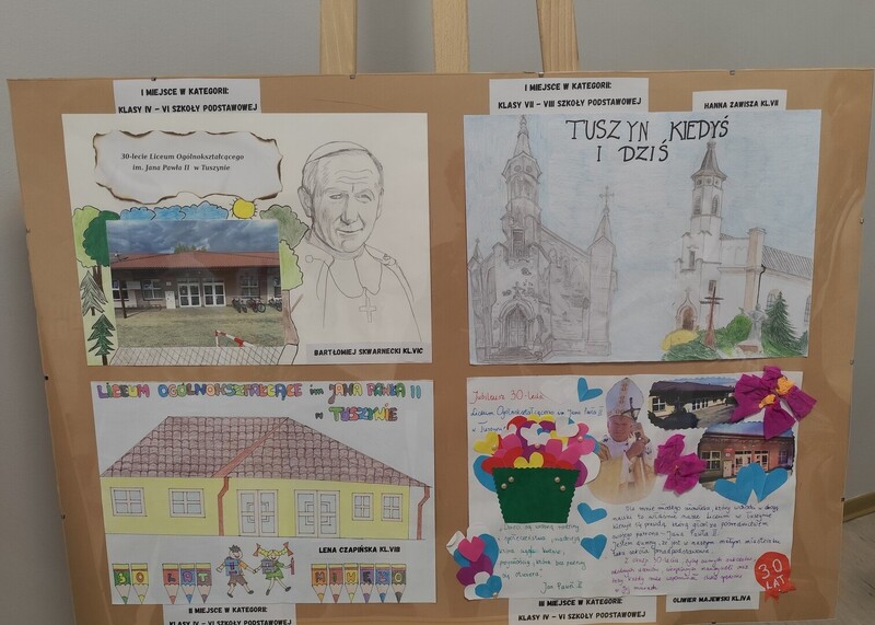 Prace nagrodzone w konkursie.