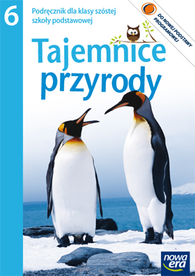 Okładka „Tajemnice przyrody”  Podręcznik, klasa 6