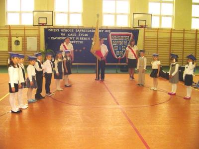Ślubowanie kl.I Szkoły Podstawowej w Roku Szkolnym 2012/2013