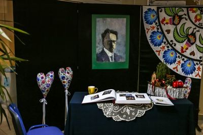 Kącik poświęcony Reymontowi. 