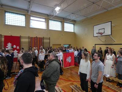 Wprowadzenie sztandaru szkoły