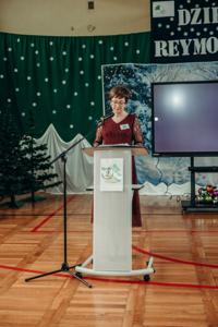 Pani Dyrektor przemawia