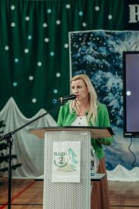 Przemawia Pani Wiceprzewodnicząca Rady Powiatu Łódzkiego Wschodniego