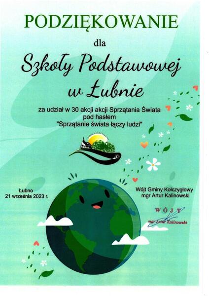 Sprzątanie świata