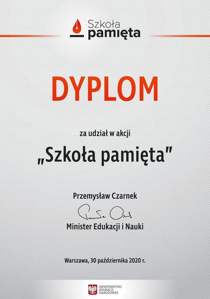 Szkoła pamięta